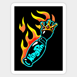 kingpin bowling Sticker